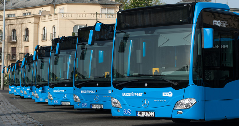 Mercedes-Benz Citaro C2 típusú autóbuszok 2013 óta vesznek részt a budapesti közösségi közlekedésben.