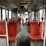 A Van Hool buszok utastere