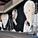 Készül a faldekoráció