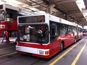 MAN trolibuszok átalakítása_