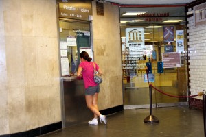 Bérletpénztár a Deák Ferenc téren