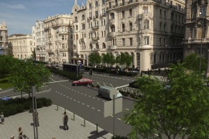 Március 15. tér (látványterv)