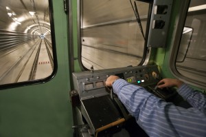 Közeledik a szerelvény vissza a Kelenföldi pályaudvarra (fotó: Nyitrai Dávid)