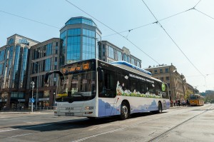 MAN gázbusz (fotó: Nyitrai Dávid)