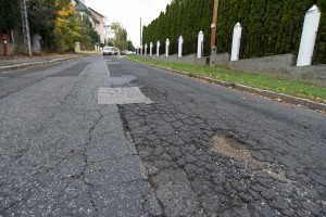 Szerb Antal utca - felújítás előtt