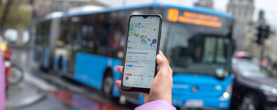 Journey planning – BudapestGO app