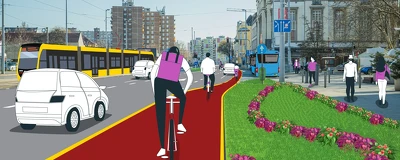 Zöldebb, biztonságosabb: ilyen lesz a megújuló István út és Pozsonyi utca