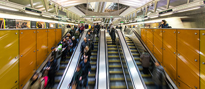 In connection with public transport