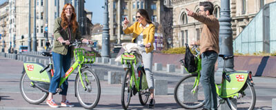 MOL Bubi public bikes