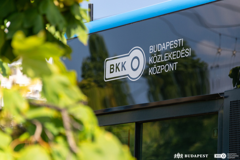 BKK-buszjárat.
