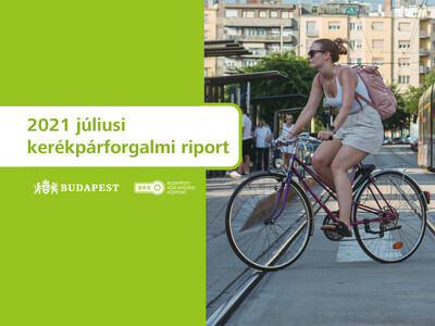 Kerékpáros forgalmi adatok – 2021. július