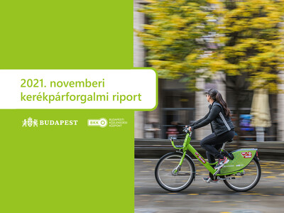 Kerékpáros forgalmi adatok – 2021. november