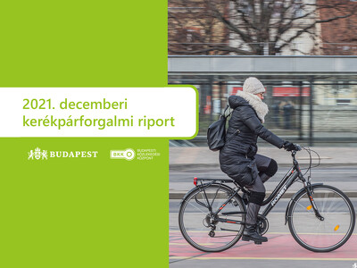 Kerékpáros forgalmi adatok – 2021. december
