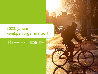 Kerékpáros forgalmi adatok – 2022. január
