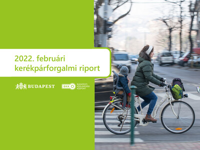 Kerékpáros forgalmi adatok – 2022. február
