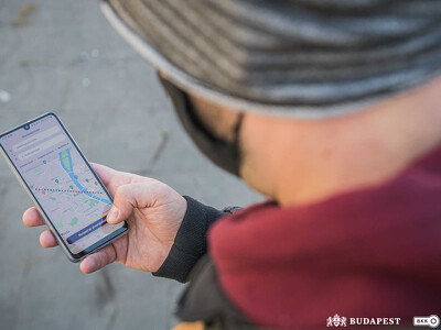 BudapestGO használat közben