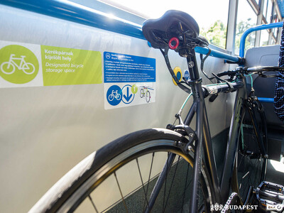 kerékpárszállítás buszon