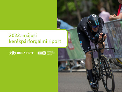 Kerékpáros forgalmi adatok – 2022. május