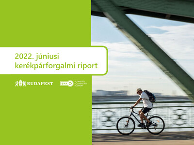 Kerékpáros forgalmi adatok – 2022. június
