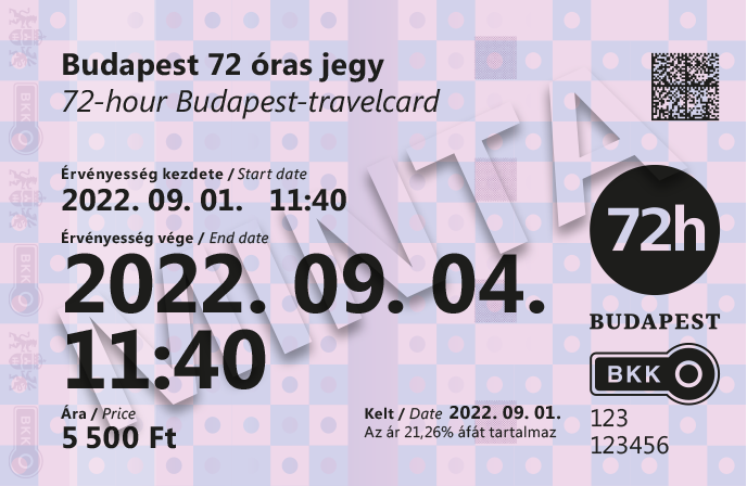 budapest travel card 72 hours