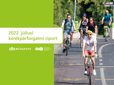 Kerékpáros forgalmi adatok – 2022. július