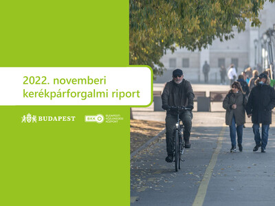 Kerékpáros forgalmi adatok – 2022. november