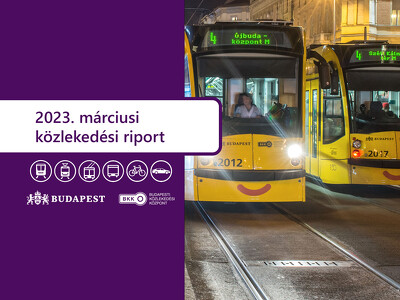 Forgalmi adatok – 2023. március