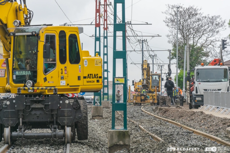 Villamospálya-fejlesztés.