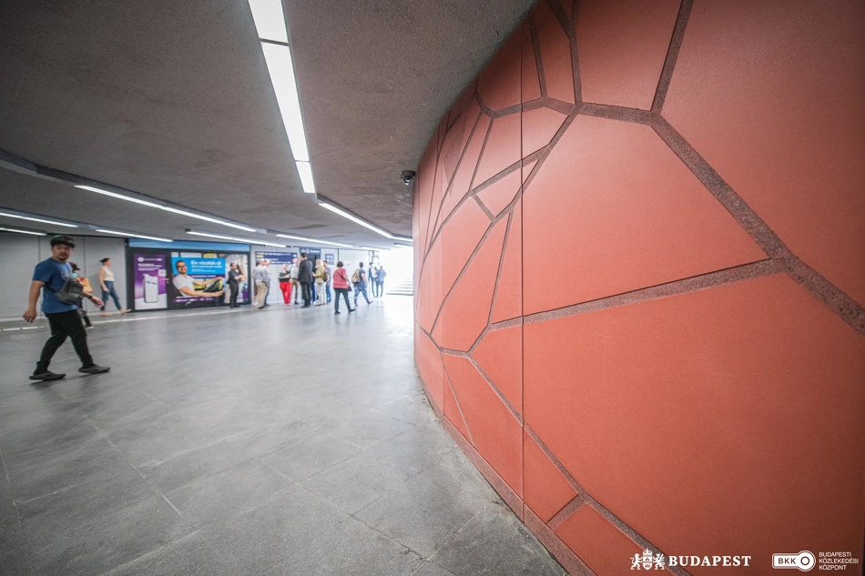 Határ úti gyalogos-aluljáró.