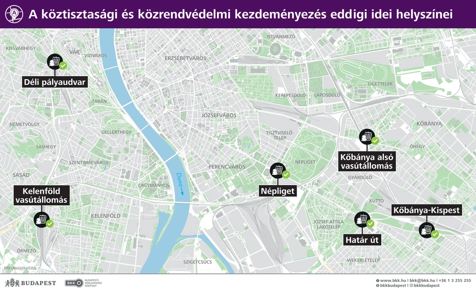 Köztisztasági és közrendvédelmi kezdeményezés.