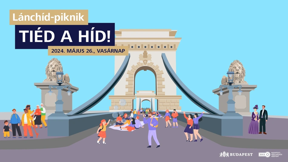 Lánchíd-piknik 2024-ben.