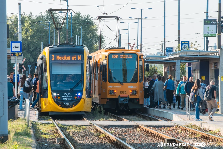 BKK-BRFK járatellenőrzés.