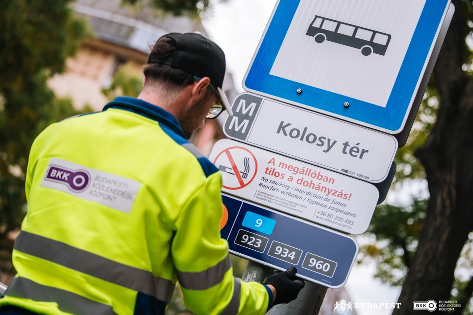 Megújuló utastájékoztatás.