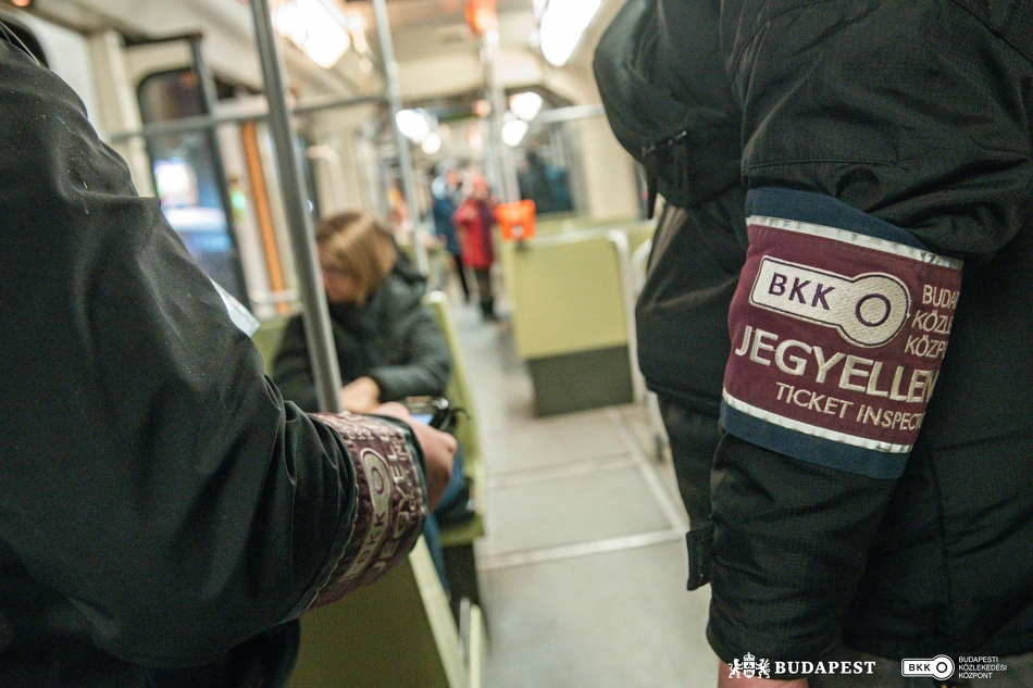 Akcióban a BKK jegyellenőrei