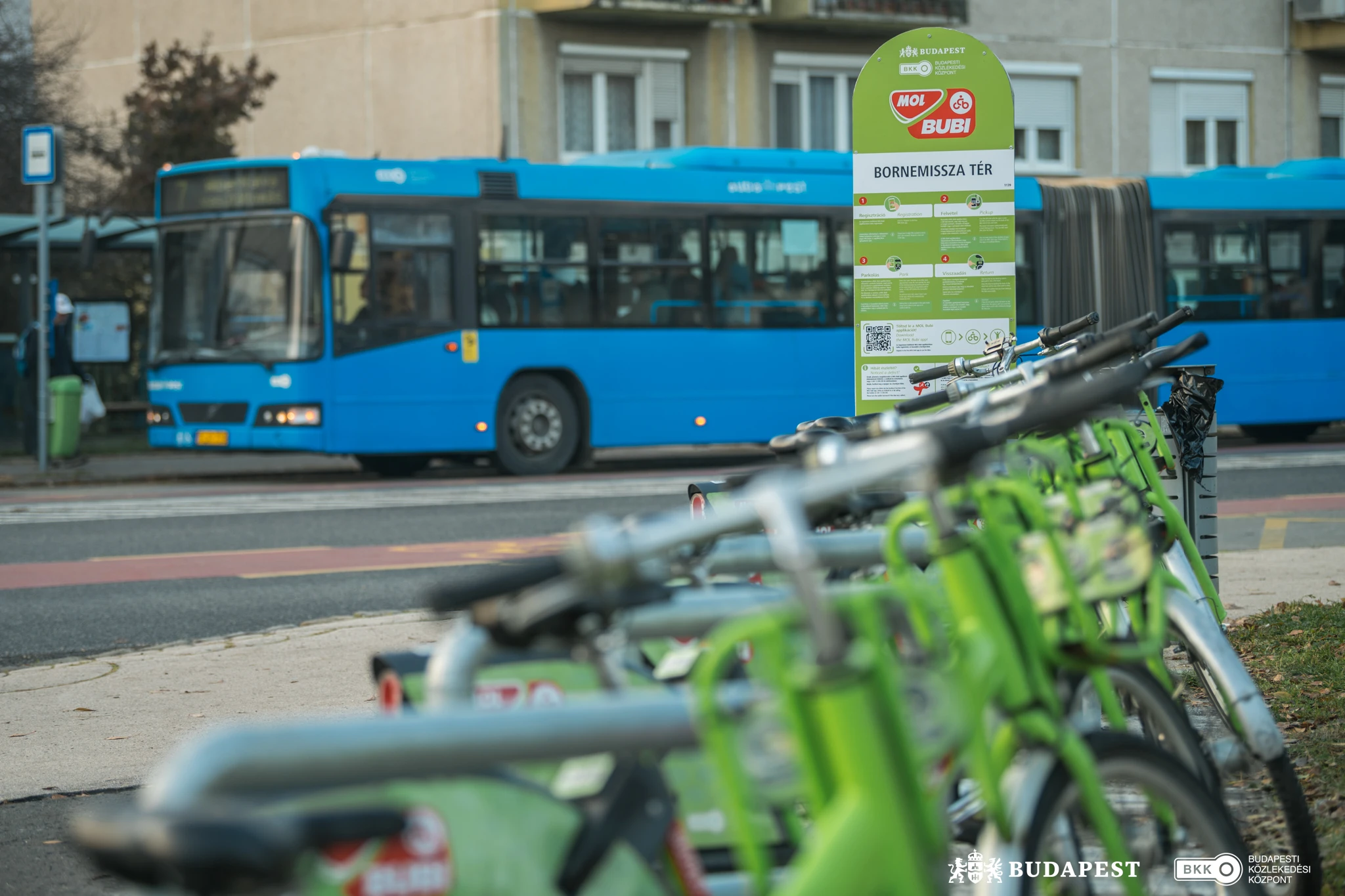 MOL Bubi gyűjtőállomás