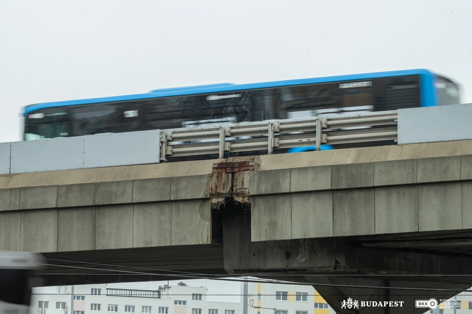 Flórián téri felüljárók.