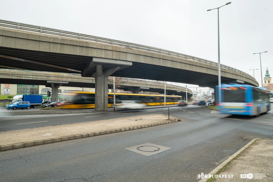 Flórián téri felüljárók