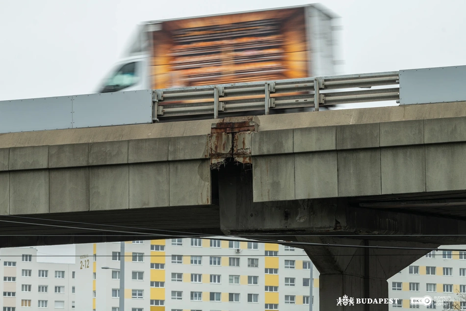 Flórián téri felüljárók.