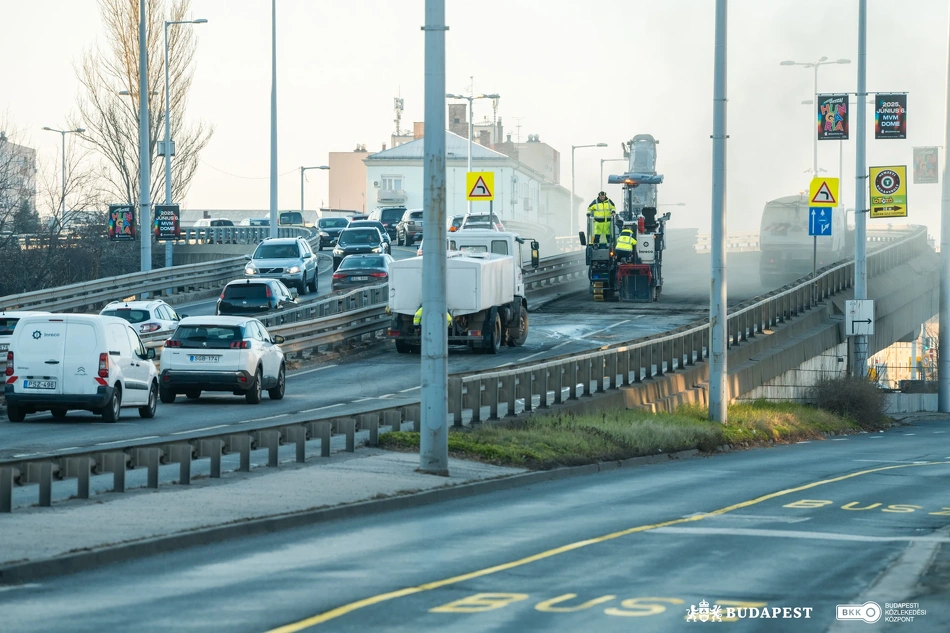 Flórián téri felüljárók.
