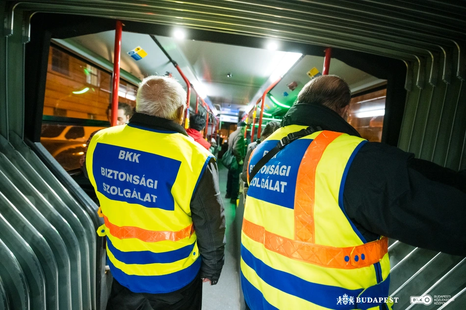 Fokozott járatellenőrzés a Kálvin térnél.