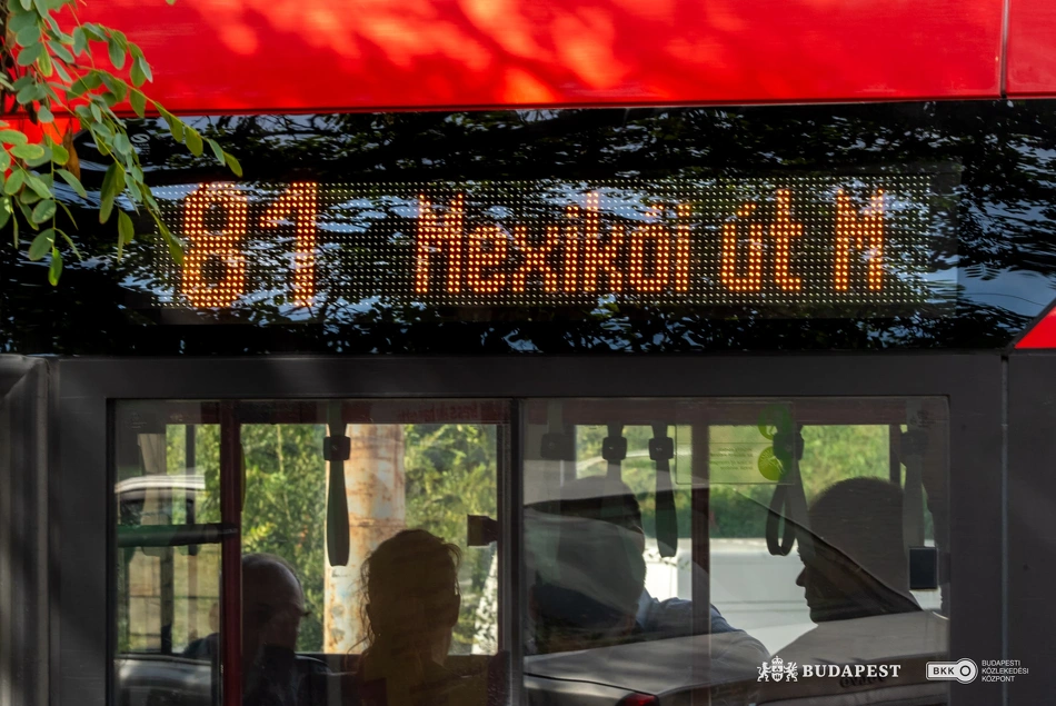 Új 81-es trolibusz.