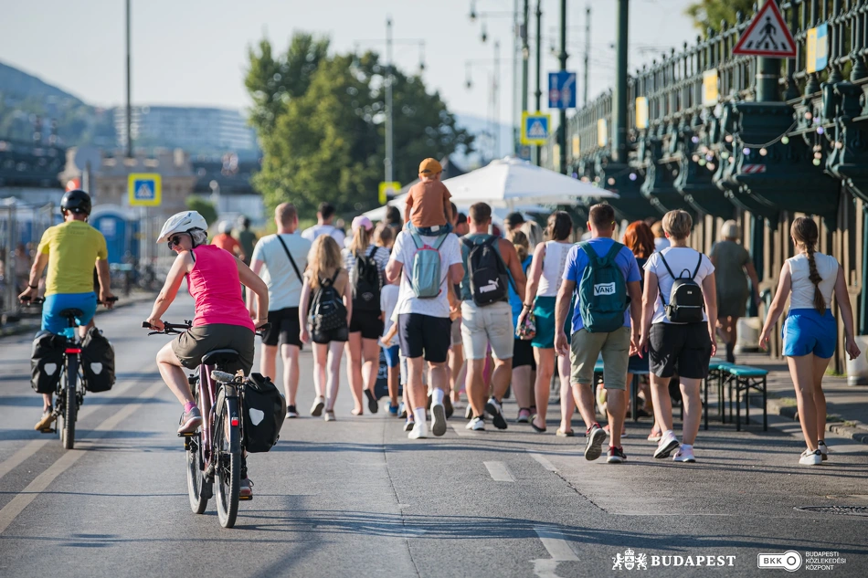 Pesti alsó rakpart.