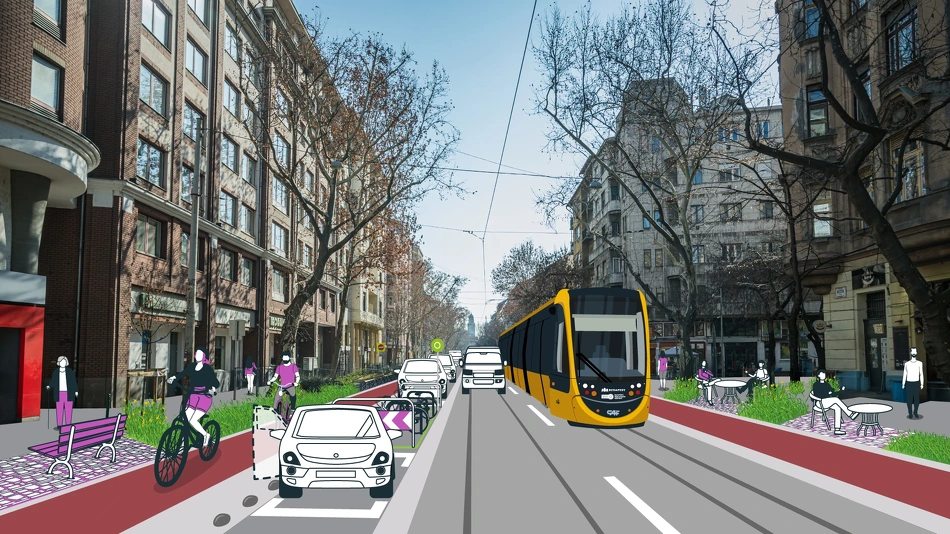 A ferencvárosi Mester utca látványterve