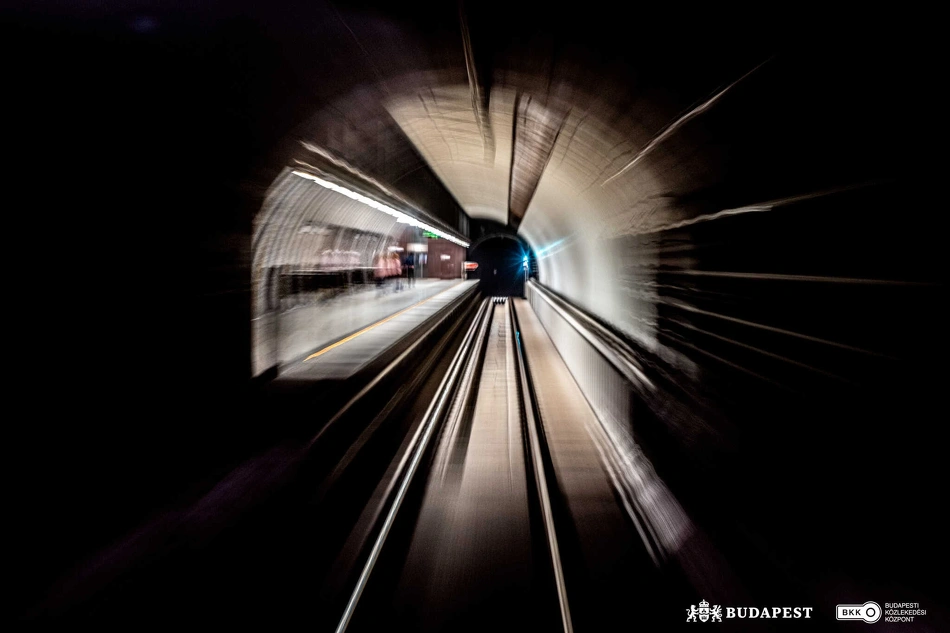 Sötét metróalagút