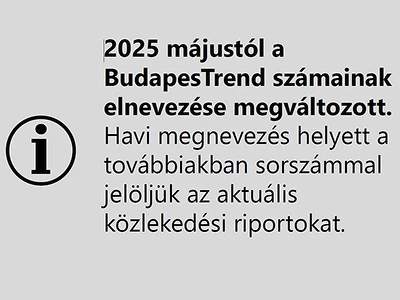 Forgalmi adatok – változás