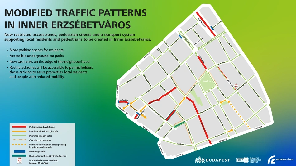 Modified traffic patterns in District 7