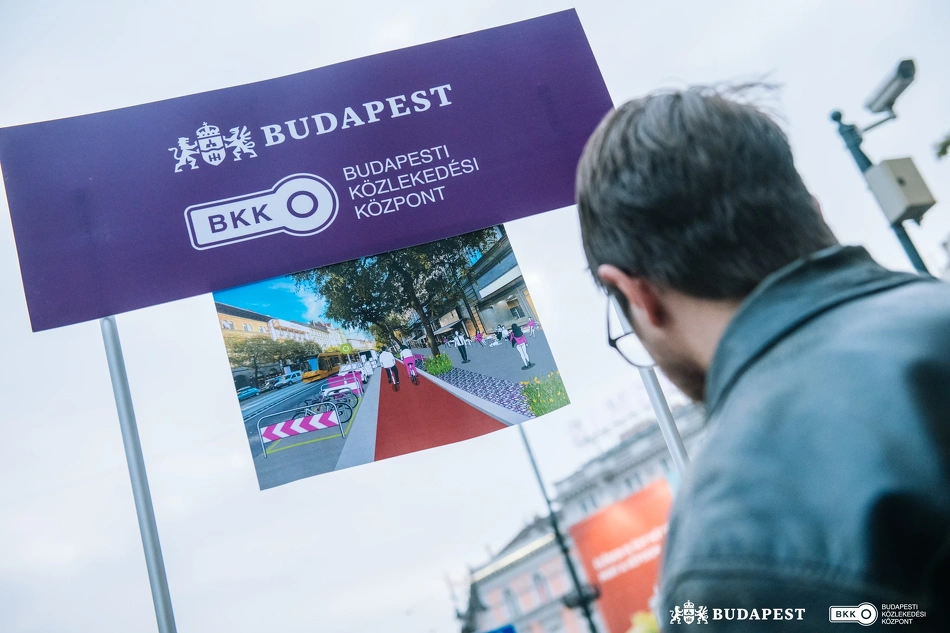 Nagykörúti tervezés, illusztráció.