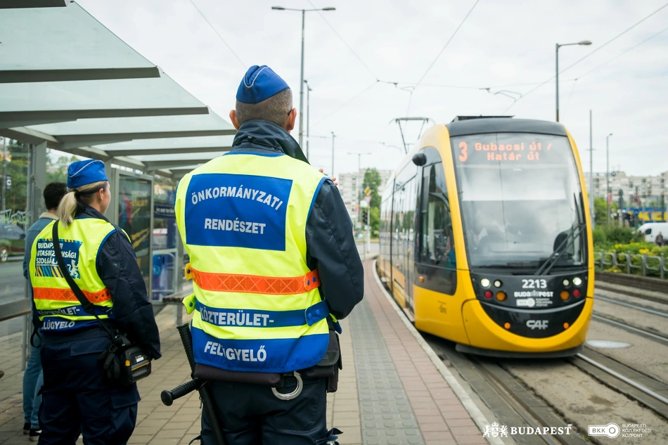 BKK-BRFK közös járatellenőrzés.
