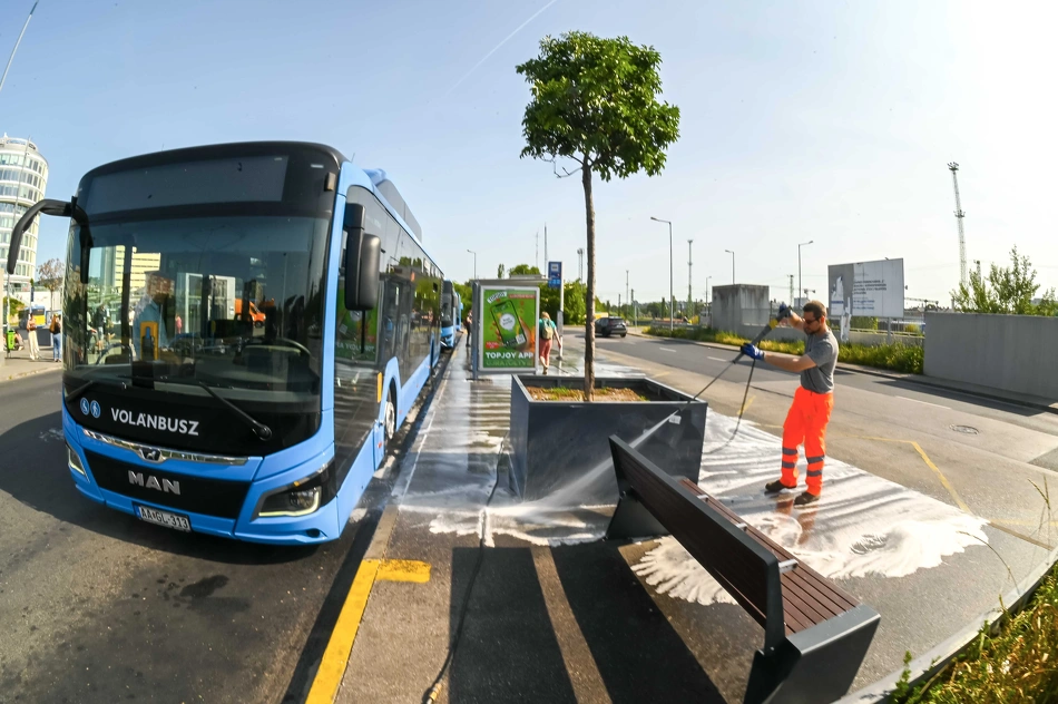 Nagytakarítás Kelenföldön.