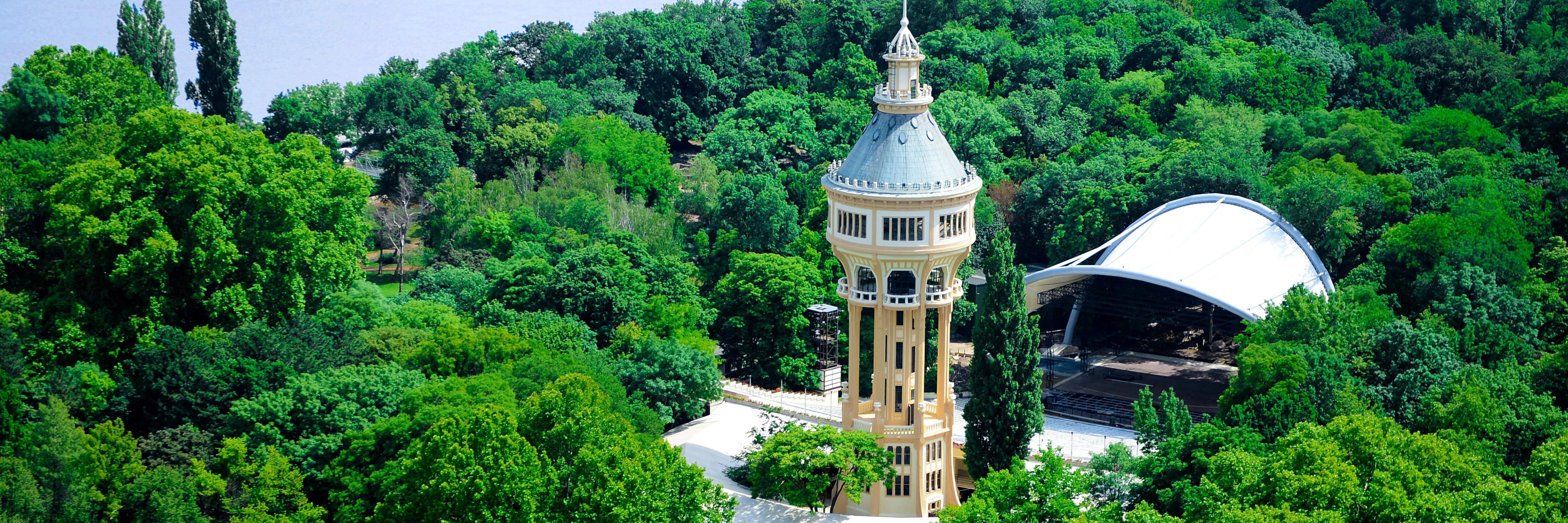 Margaret Island Open-air Theatre Water Tower and Panoramic Lookout Tower